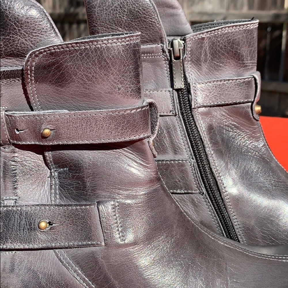 Jafa 2145 Graphite Ankle Boots Size 37 NWOB - Picture 7 of 10